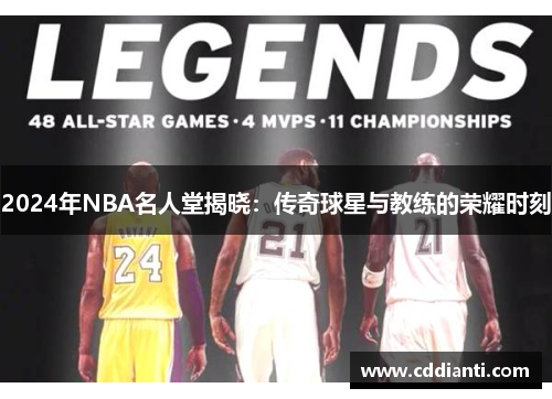 2024年NBA名人堂揭晓：传奇球星与教练的荣耀时刻